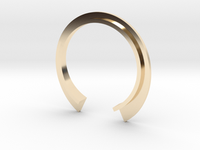 L Ring (slim) in 14K Yellow Gold: 6 / 51.5