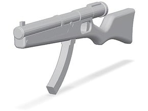 1:6 Miniature Nambu Type 02 Submachinegun in Tan Fine Detail Plastic