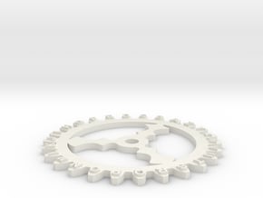 Enigma wheel 2 in White Natural Versatile Plastic