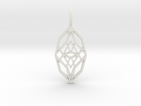 Cocoon of Light in White Natural Versatile Plastic