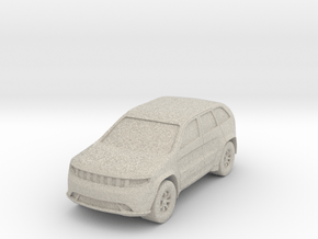 SUV at 1"=10' Scale in Natural Sandstone