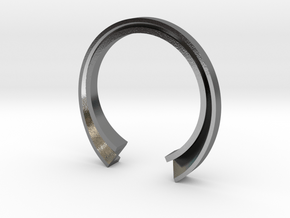 Z Ring (slim) in Polished Silver: 6 / 51.5