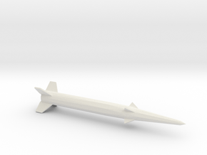 1/100 Scale Chinese DF-15B Missile in White Natural Versatile Plastic
