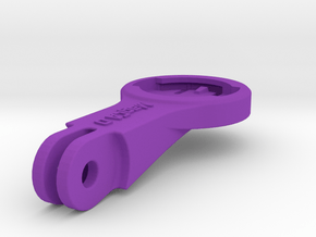 Wahoo Elemnt BMC Mount - Long in Purple Processed Versatile Plastic