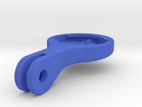 Wahoo Elemnt Blendr Mount - Short in Blue Processed Versatile Plastic