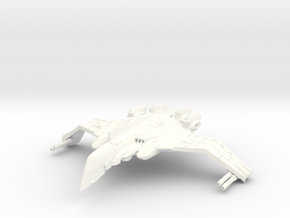 F4 Firehawk Fighter 3.7" in White Processed Versatile Plastic