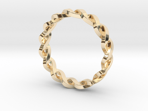 Double Wave Ring in 14K Yellow Gold: 5 / 49