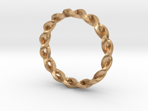 Braid Ring in Natural Bronze: 5 / 49