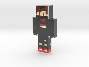 FaZe_Green | Minecraft toy in Glossy Full Color Sandstone