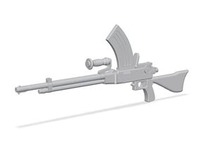 1:6 Miniature Type 96 Light Machine Gun in Tan Fine Detail Plastic