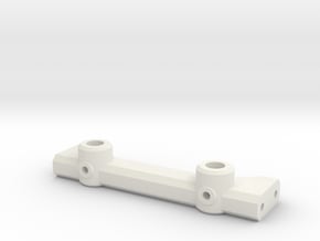 STH: Rear Body Mount 78mm in White Natural Versatile Plastic