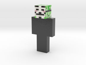 hacker | Minecraft toy in Glossy Full Color Sandstone