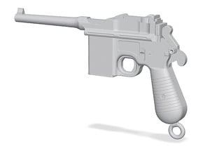1:6 Miniature Mauser 711 in Tan Fine Detail Plastic
