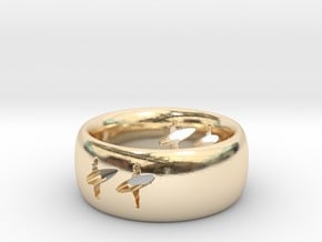 Surf  in 14K Yellow Gold