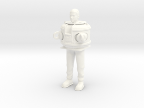 Lost in Space  - Bob May - Robot 1 in White Processed Versatile Plastic