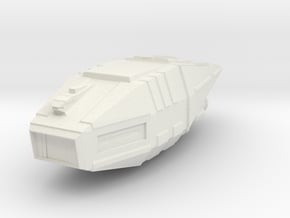 Micromachine Star Wars Tonfalk class in White Natural Versatile Plastic