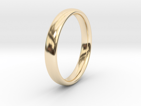 Simple Ring _ A in 14K Yellow Gold: 5 / 49