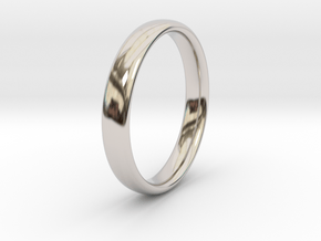 Simple Ring _ A in Platinum: 5 / 49