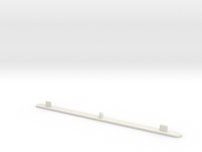 Animation Peg Bar in White Natural Versatile Plastic