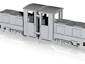 1/160 Demag ML70 Schmalspurlokomotive 2Stk in Tan Fine Detail Plastic