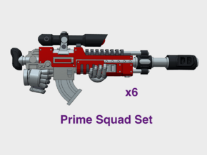 PrimeSniper X22 : Prime Squad Set in Tan Fine Detail Plastic: Medium