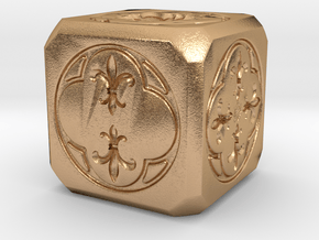 Sisters of war dice in Natural Bronze