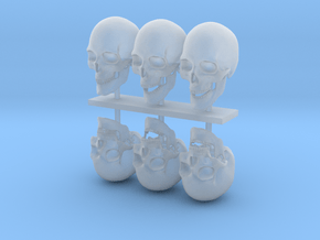 skull 1:8 26 mm in Smooth Fine Detail Plastic