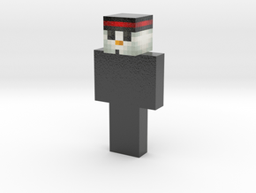Goatrider29 | Minecraft toy in Glossy Full Color Sandstone