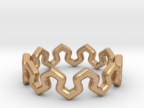 Crown Ring _ B in Natural Bronze: 5 / 49