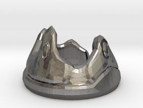 Miniature Crown  in Polished Nickel Steel