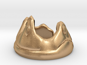 Miniature Crown  in Natural Bronze