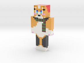shiba12345 | Minecraft toy in Glossy Full Color Sandstone