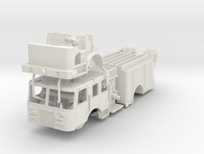 1/87 2009 Philadelphia KME Engine UPDATED in White Natural Versatile Plastic