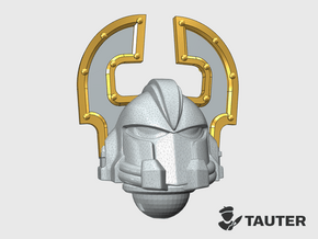 10x Berserker - Vanguard Helmets in Tan Fine Detail Plastic
