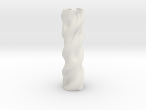 Vase 755 in White Natural Versatile Plastic
