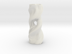 Vase 1246 in White Natural Versatile Plastic
