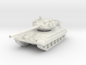 T-64 R (late) 1/87 in White Natural Versatile Plastic