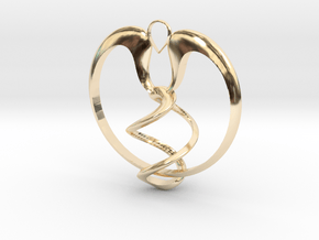 spindrif_0001 in 14k Gold Plated Brass
