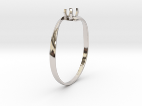 Engagement Ring Version 1 in Platinum