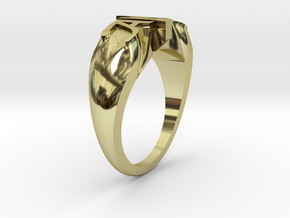 Engagement Ring Version 2 in 18K Yellow Gold