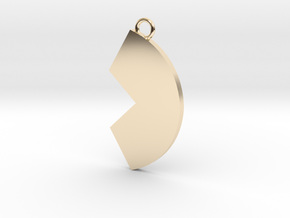 Cosplay Charm - Broken Circle in 14k Gold Plated Brass