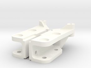 041002-01 Tamiya Frog Inner Arm Mount in White Processed Versatile Plastic