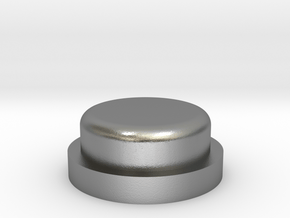 Fire Button - All Materials in Natural Silver