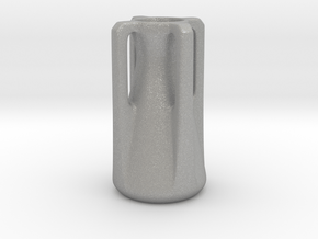 Modern Miniature 1:24 Vase  in Aluminum: 1:24