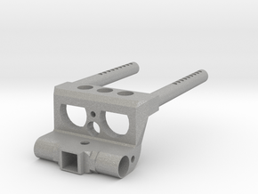 BUMPER AND TRAILER HITCH SUPPORT FOR AXIAL SCX10 in Aluminum