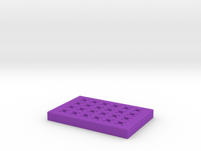 Magnetic Concentrator For 96-Well Plates in Purple Processed Versatile Plastic
