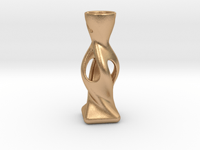 Modern Miniature 1:12 Vase in Natural Bronze: 1:12