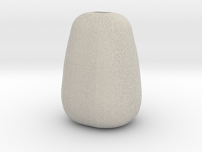 Modern Miniature 1:12 Vase in Natural Sandstone: 1:12