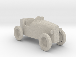 Miniature 1:12 Dollhouse Car in Natural Sandstone: 1:12