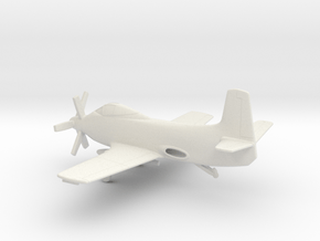 Douglas A2D Skyshark in White Natural Versatile Plastic: 1:160 - N